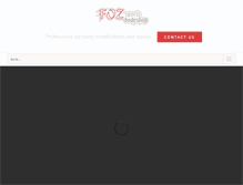Tablet Screenshot of fozsports.co.uk